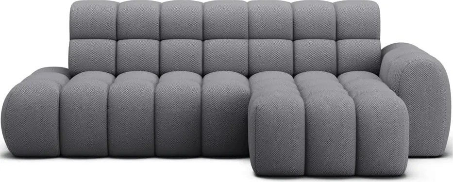 Сив разтегателен ъглов диван (десен ъгъл) Ceedro – ELTAP