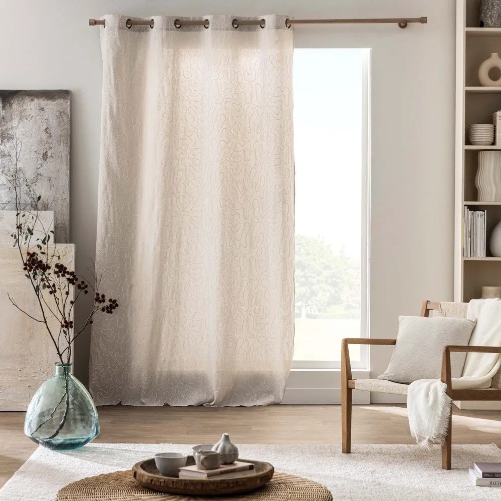 Перде в естествен цвят 140x240 cm Cirana – douceur d'intérieur