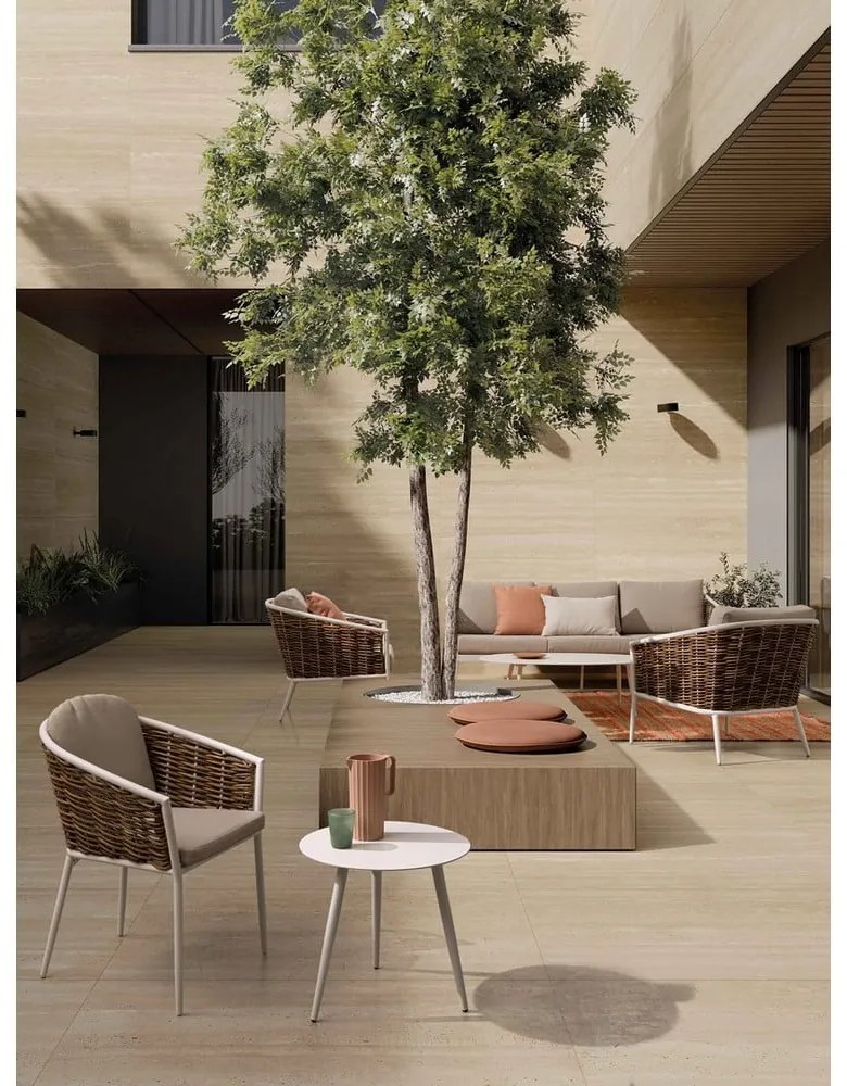 Алуминиева кръгла градинска масичка ø 50 cm Ridley – Bizzotto