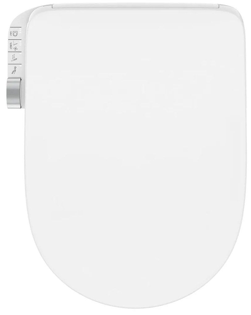 Седалка за тоалетна чиния, Roca, A804054S01, M4 Round - Wellness със затопляне