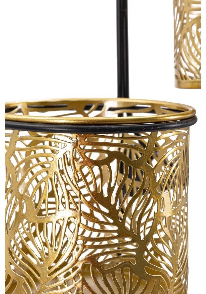 Метален държач за саксия ø 14 cm (височина 48 cm) Double Hong – Mauro Ferretti