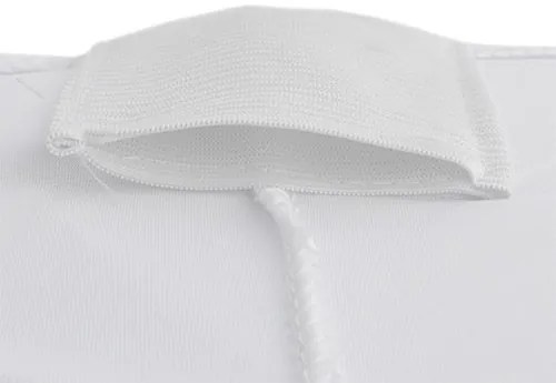 Кетъринг покривка за маса 240 см - бяла