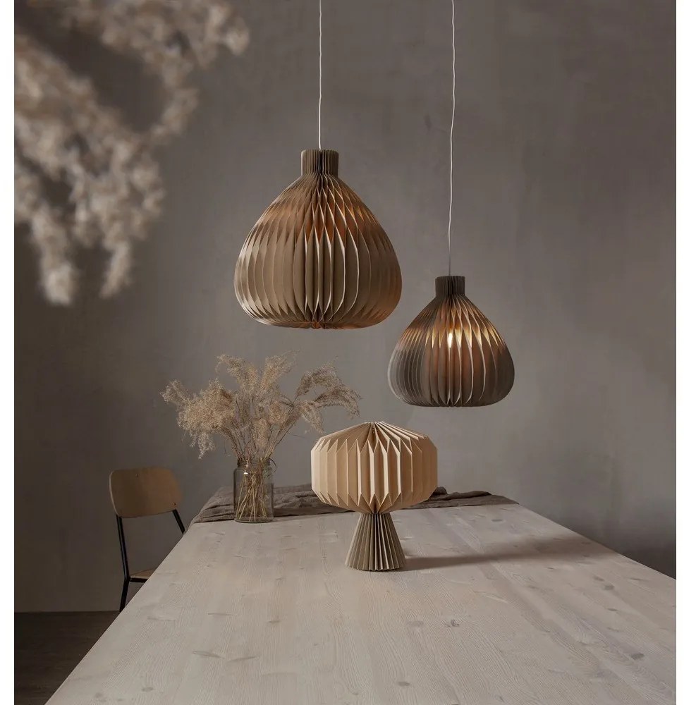 Светлокафяв абажур ø 38 cm Honeycomb - Star Trading