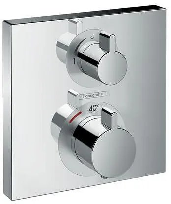 Смесител за вграждане с термостат, 15712000, Hansgrohe