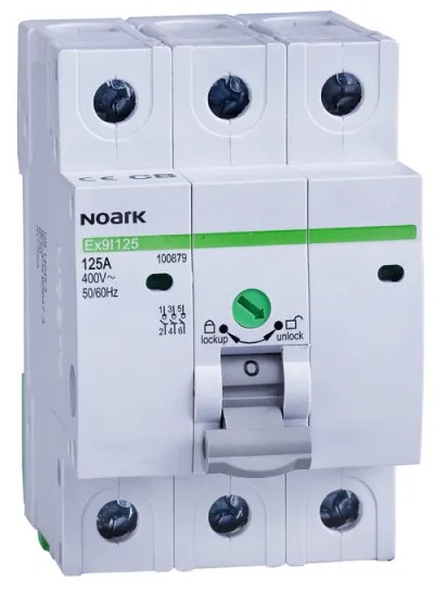 Noark МОДУЛЕН ШАЛТЕР, 3 МОДУЛ, 3P, 63A - 100876