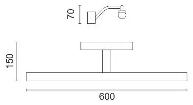 Аплик за баня LED 12W 5860