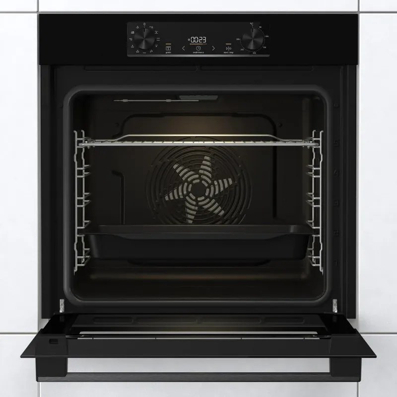 Фурна за вграждане Gorenje BO6735E02BKOT , Механично , 77 , А , Hydrolitic