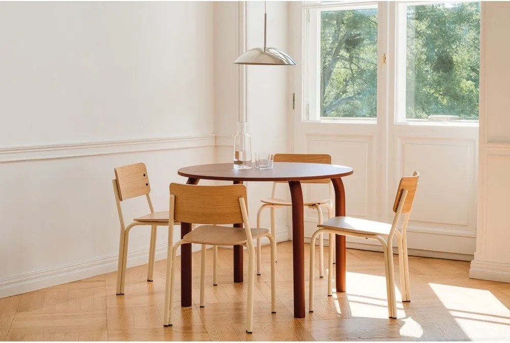 Кръгла трапезна маса ø 100 cm Meko – noo.ma