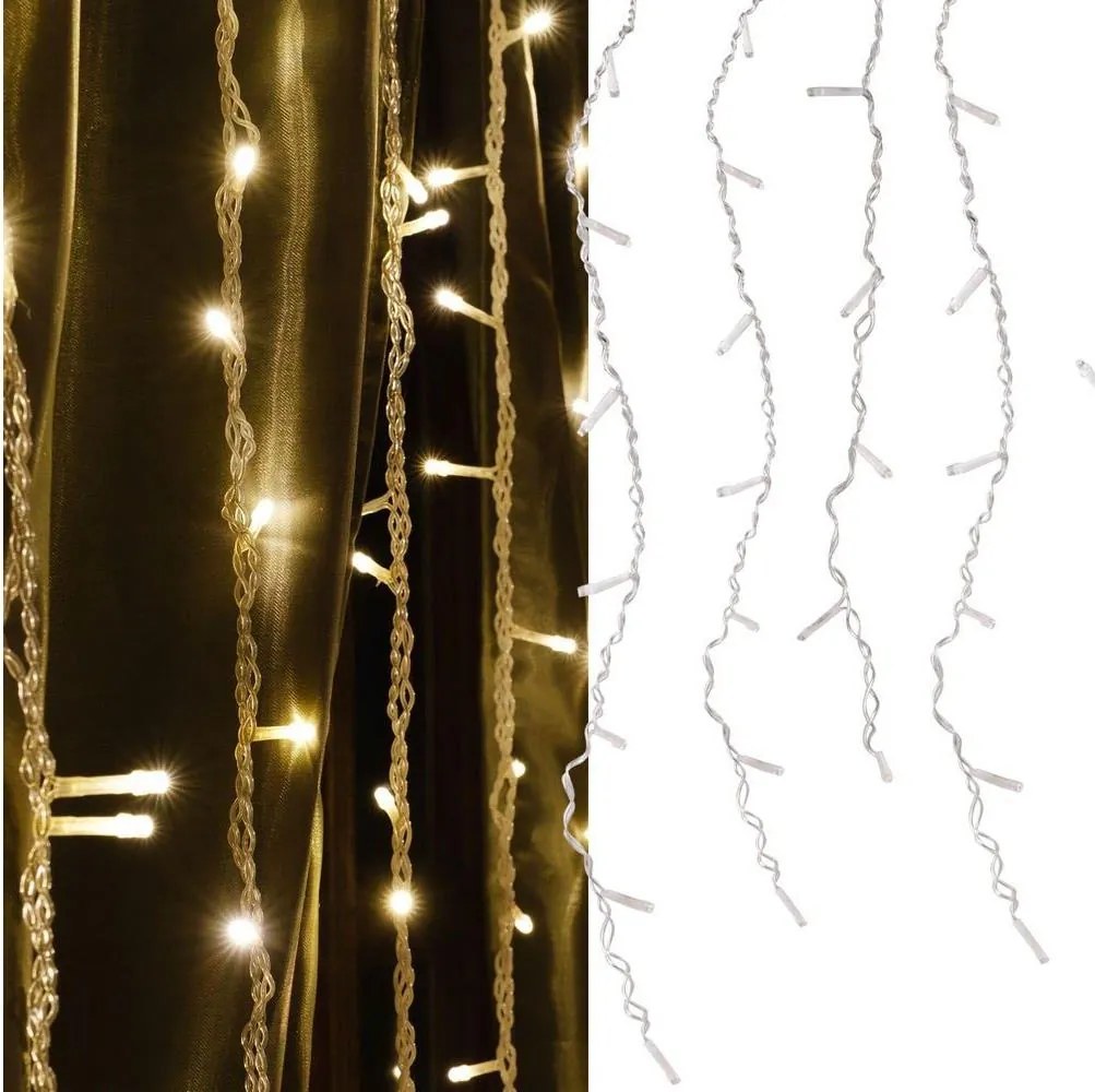 LED  завеса ESTELLA 47xLED/8 режима 3,5 m топла бяла