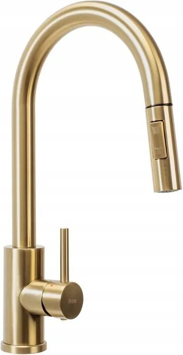 Смесител за кухня Rea Fresh Touch Brush Gold