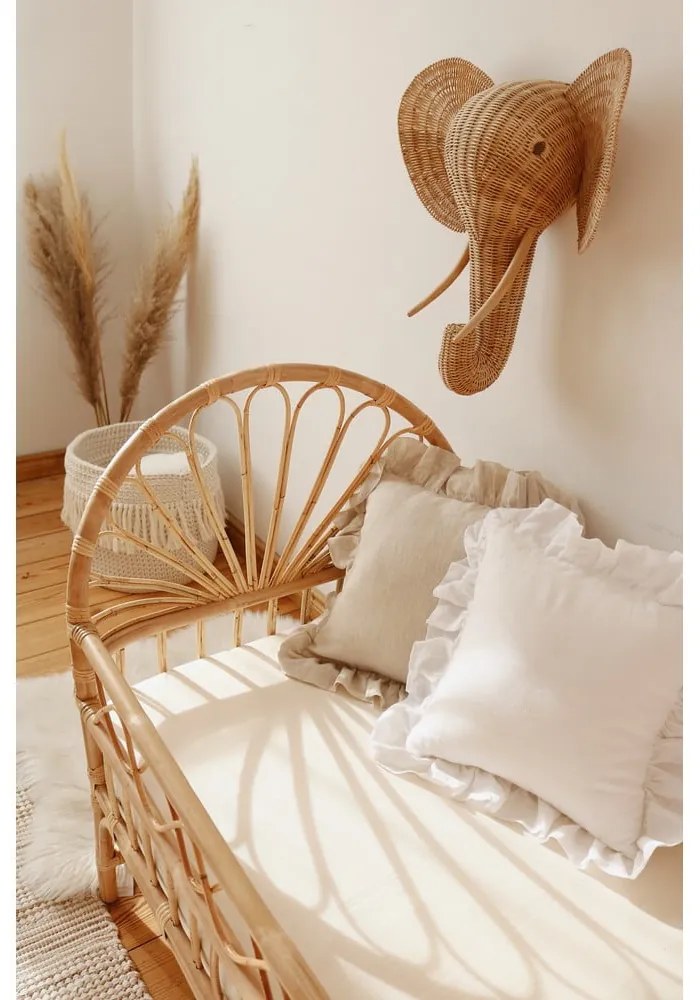 Бебешка калъфка за възглавница White Frill - Moi Mili