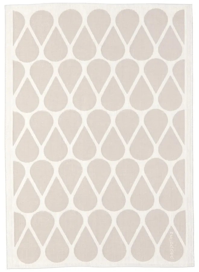 Кърпа за съдове със смес от лен 46x66 cm Otis Mud – Pappelina