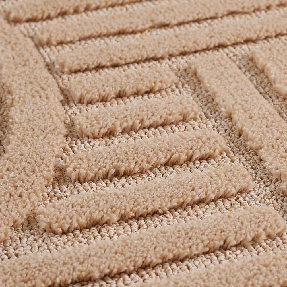 Светлорозов кръгъл килим ø 80 cm Art 1121 – Ayyildiz Carpets