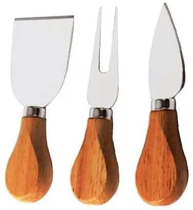 Horecano - Комплект ножове за сирена 3-ка тъмни (HC-93930) 194592