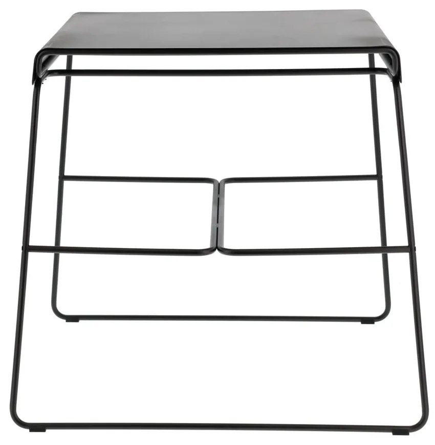 Черна метална трапезна маса 58x75 cm A-Café – Zone