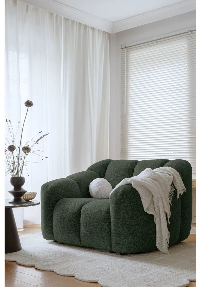 Тъмнозелено кресло Shell – Miuform