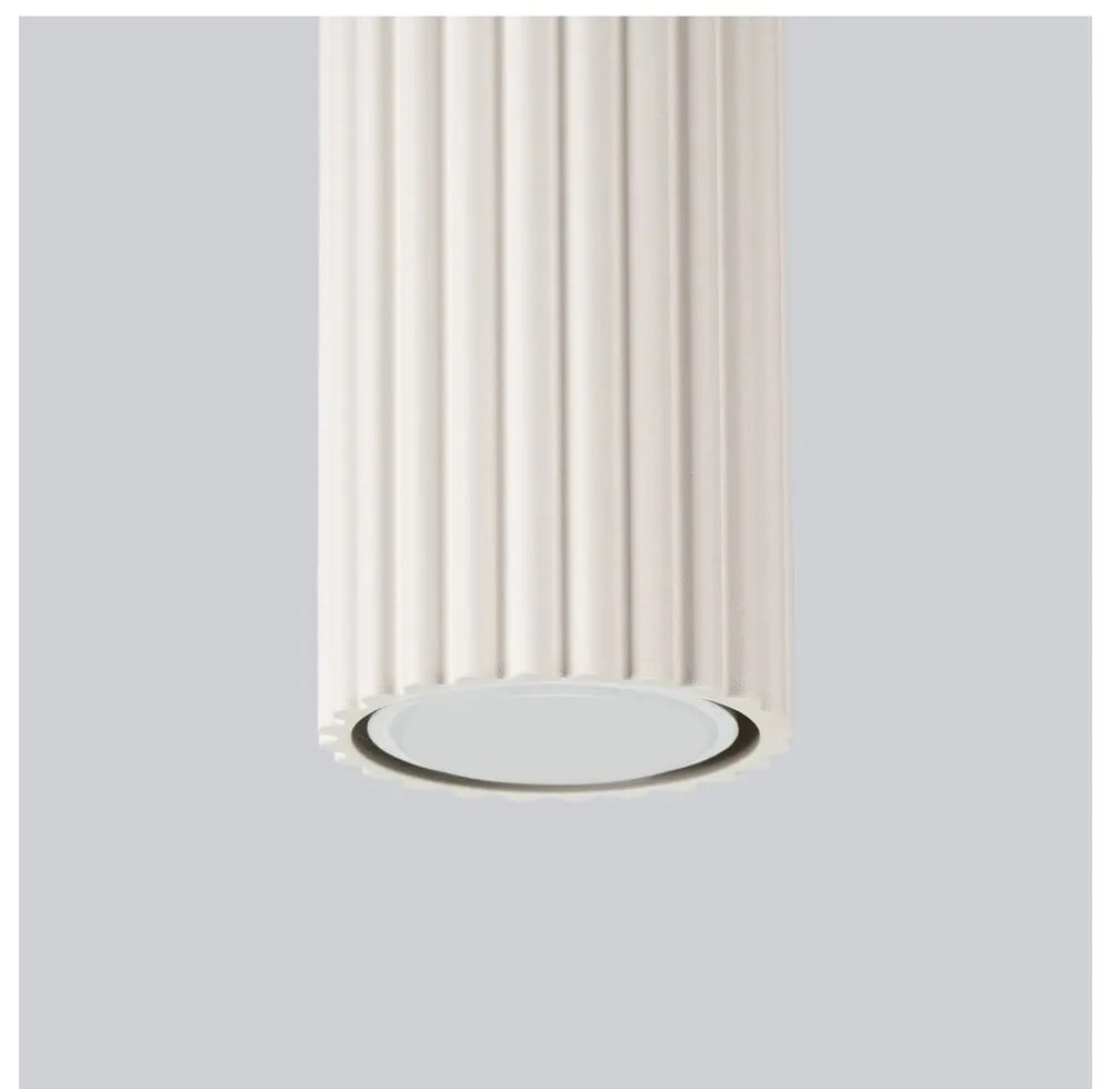 Кремаво осветително тяло за таван Gleam – Nice Lamps