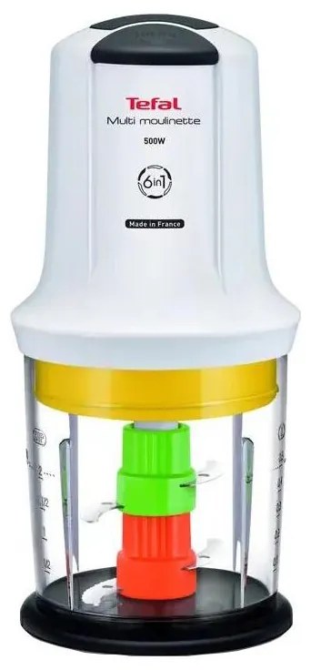 Tefal - Чопър за храна 500W/230V бял