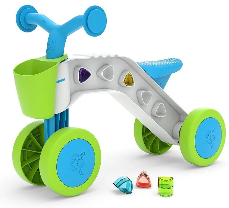 Chillafish - Колело за яздене ItsiBitsi Blocks Синьо