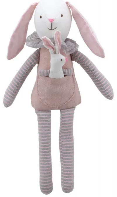 The Puppet Company - Мека кукла серия Семейство - Зайче с бебе