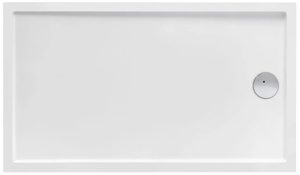 Акрилно душ корито, A276340000, Roca, акрил, бял, 120х90х4см