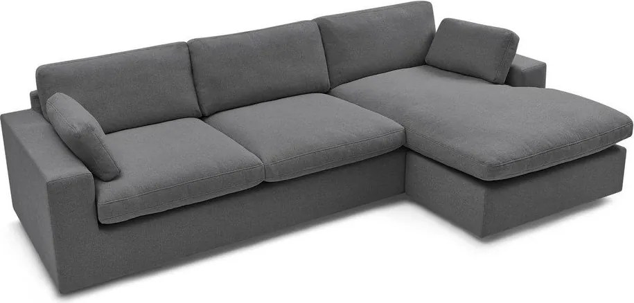 Тъмносив ъглов диван Belair – Bobochic Paris