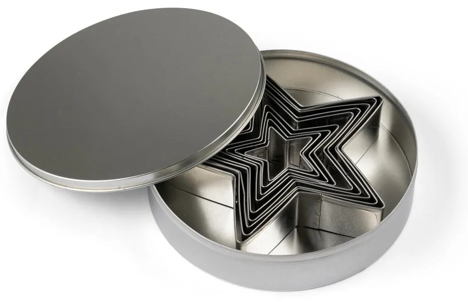 Формички за бисквитки в комплект от 9 бр. с коледни мотиви Star – Blomsterbergs