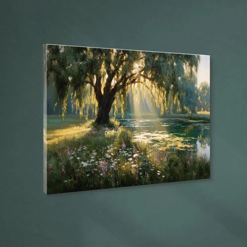 Картина 113x85 cm Sunlit Willow – Styler