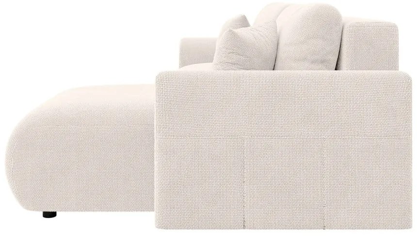 Бял разтегателен ъглов диван (променлив) Lorine – Ropez