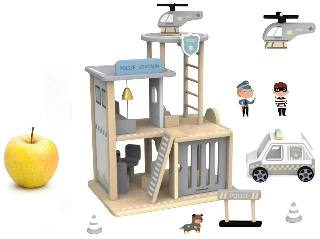 Детски комплект за игра Joyland Police Station