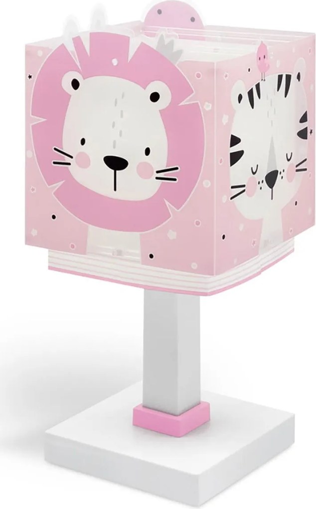 Лампа за четене Ango Baby Jungle-Pink