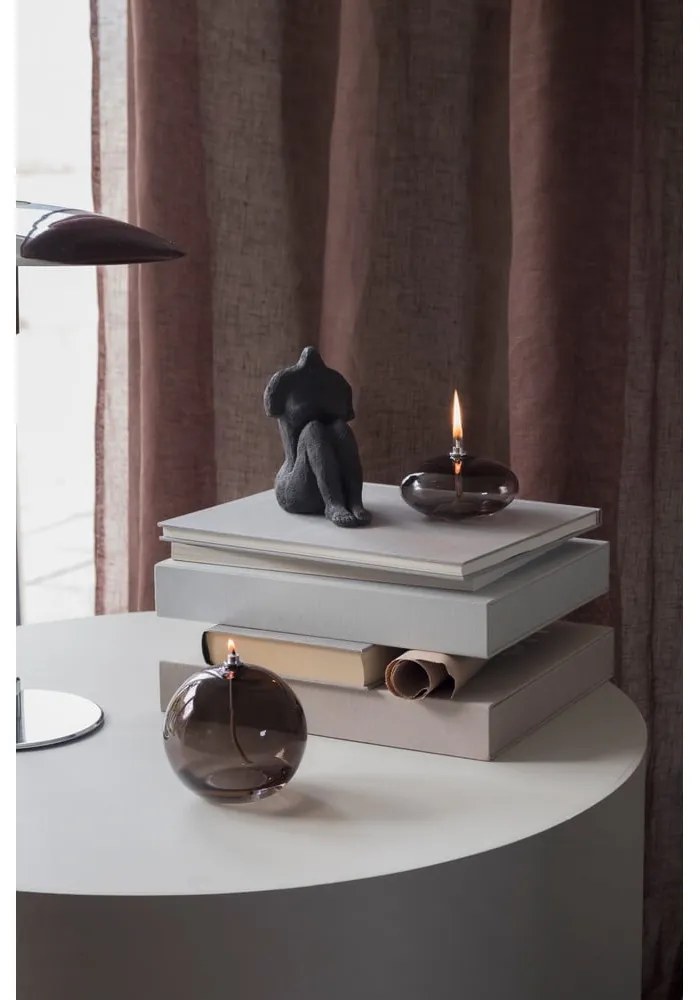 Стъклена маслена лампа (височина 6 cm) Aura – Mette Ditmer Denmark