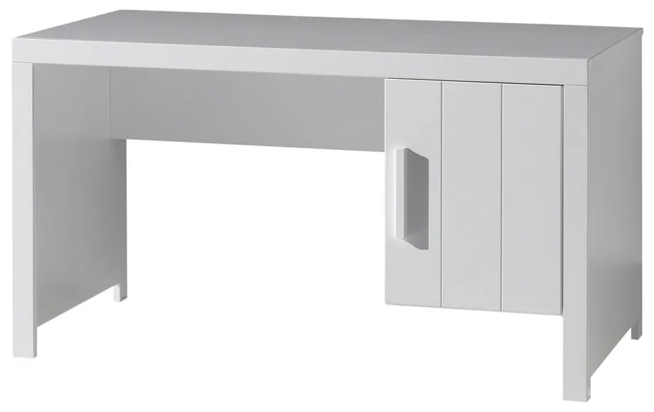 Бяла детска работна маса Erik - Vipack