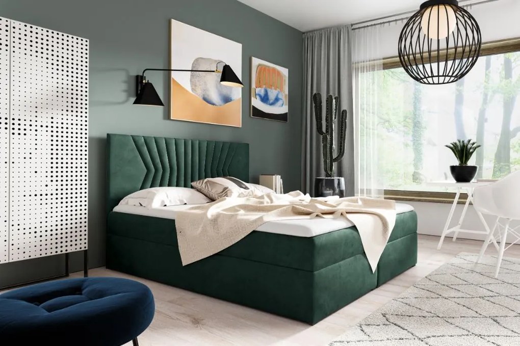 Тапицирано легло Box 2-Mple-160 x 200