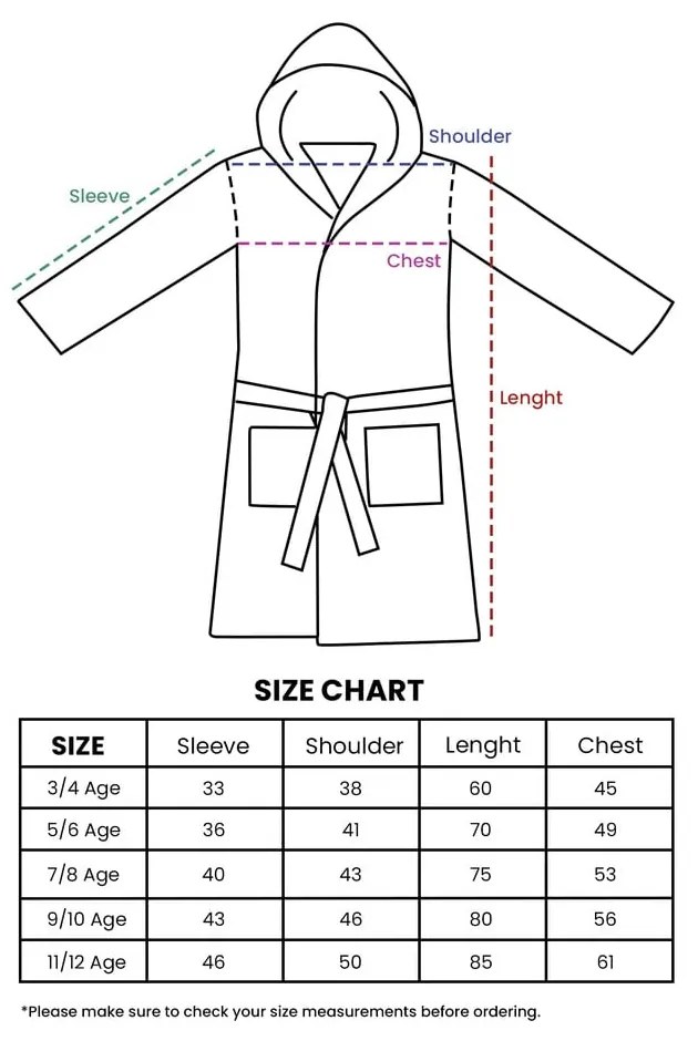 Тъмносиня муселинова детска хавлия размер 5-6 години Muslin – Foutastic