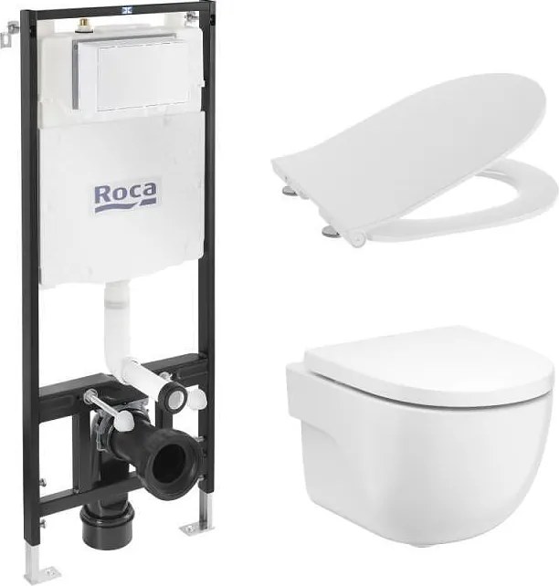 Комплект Active One, 4 в 1, Meridian Compact Rimless (бутон по избор) A89006002E + A346244000 + A8012B2002