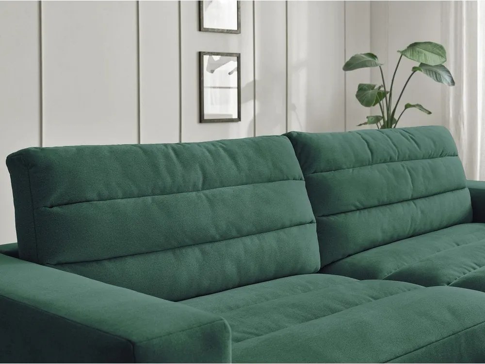 Зелен кадифен диван 276 cm Sierra – Bobochic Paris