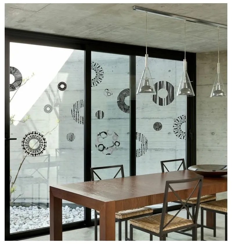 Стикер Сиви и черни кръгове - Ambiance