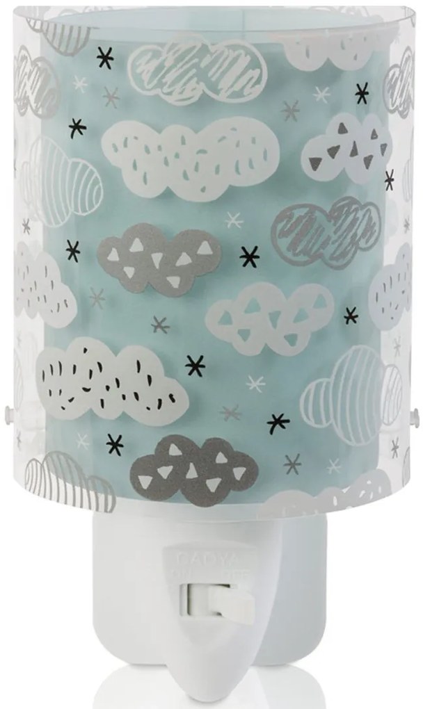 Светлинен контакт Ango Clouds LED-зелен