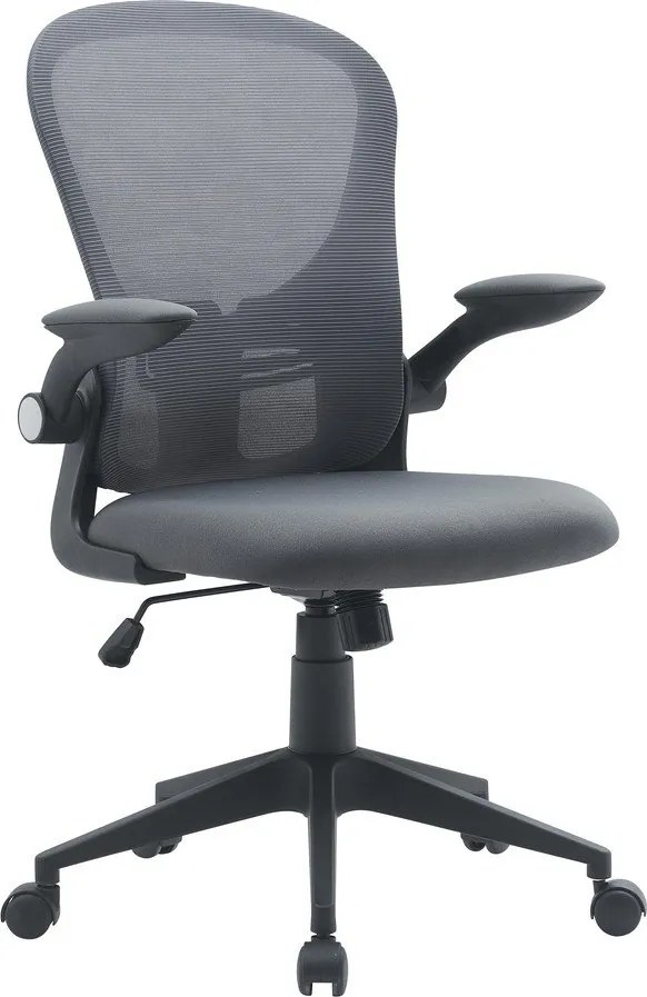 Сив тапициран офис стол Kempton – Yes Everyday