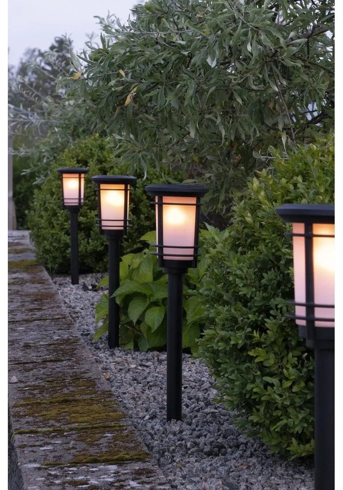 Външно соларно LED осветително тяло, височина 53 cm Flame - Star Trading