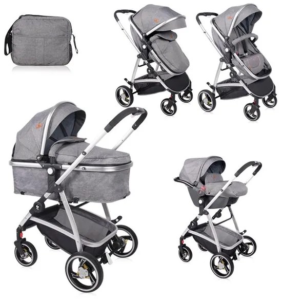 Детска количка SOLA SET LORELLI - Grey