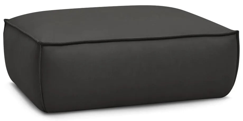 Черна табуретка от изкуствена кожа Boheme – Bobochic Paris