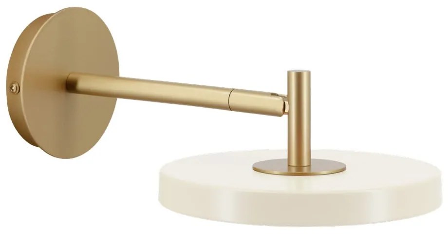 Кремава LED затъмняваща се стенна лампа ø 15 cm Asteria Wall Short – UMAGE