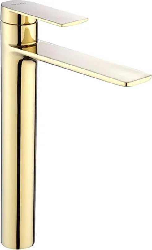 REA-B9983 - Смесител за умивалник STORM 29,5 см, златист