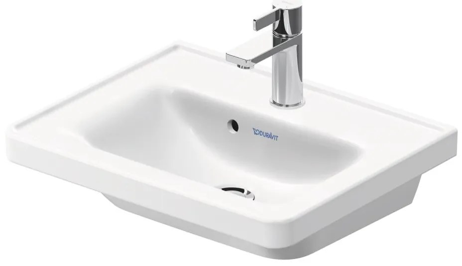 Duravit 742500000 - Конзолна мивка D-NEO 50 x 40 см керамика/бял гланц