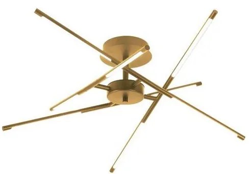 Rabalux 71339 - LED Полилей за повърхностен монтаж HENLI2 LED/40W/230V 3000K златист