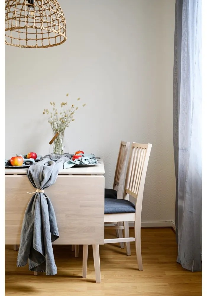 Сгъваема маса за хранене от дъб с матов лак , 120 x 80 cm Filippa - Rowico