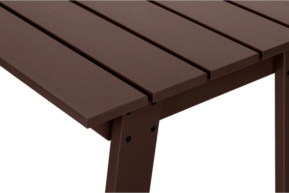 Градинска маса за хранене от масивен бор 77x79 cm Navo – noo.ma