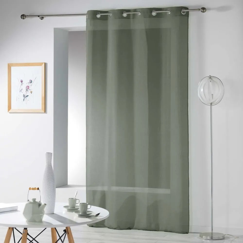 Завеса в цвят каки 140x280 cm Telma – douceur d'intérieur